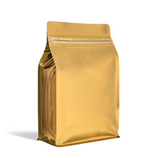 باکس پوچ رنگی طلایی