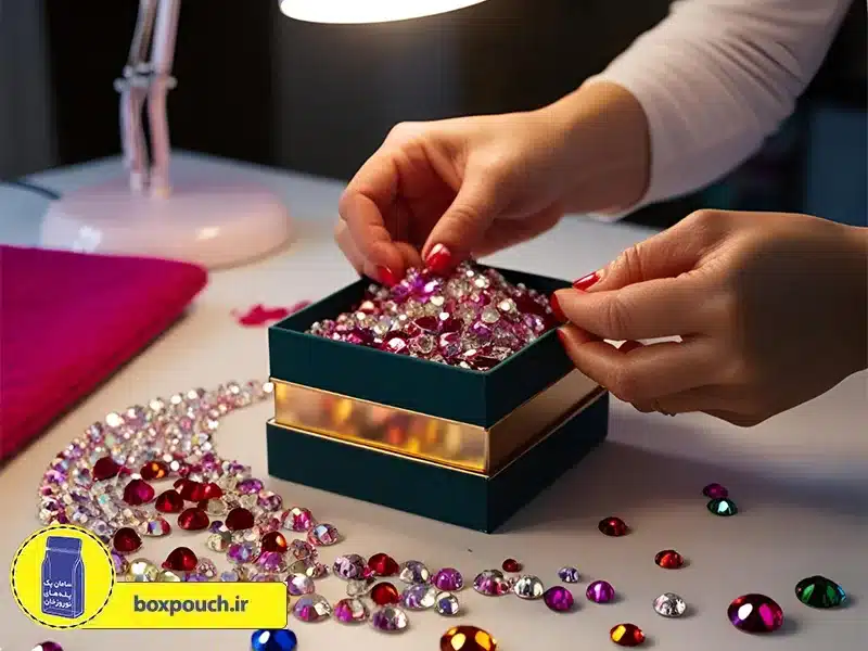بسته بندی اکسسوری و بدلیجات در منزل