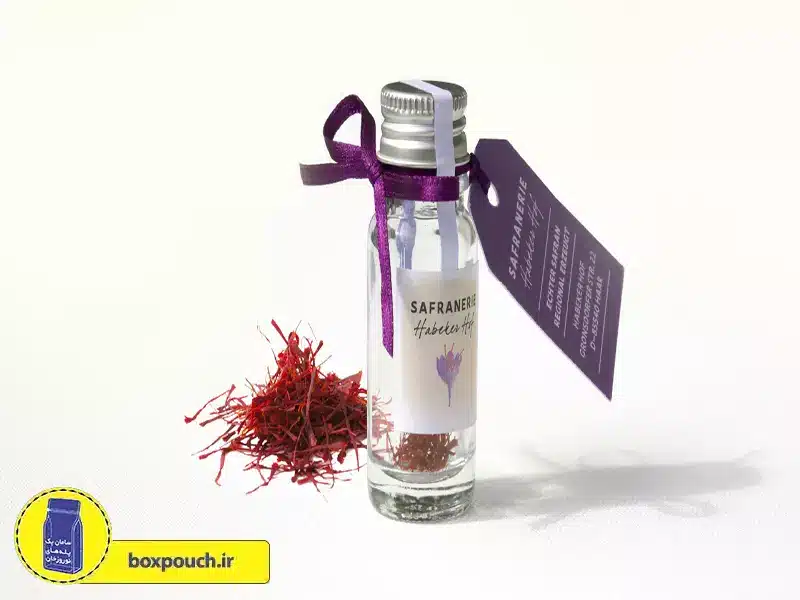 بسته بندی خلاقانه زعفران