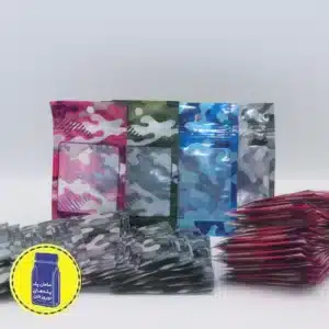 پاکت زیپ دار مدل چریکی