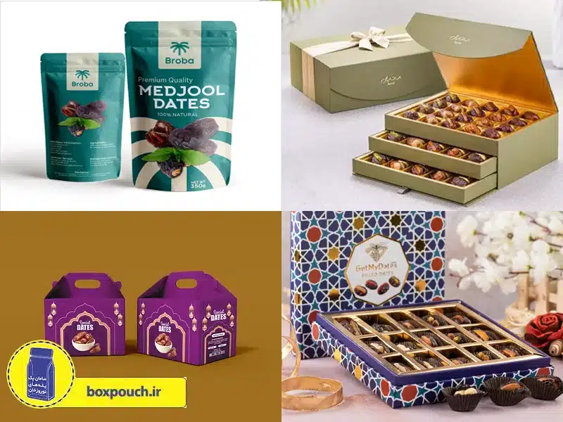 ایده بسته بندی خرما