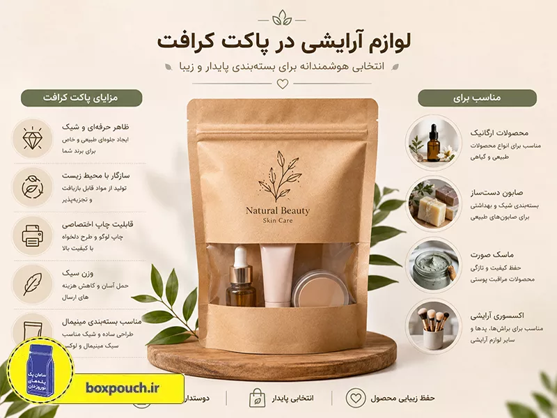 مزایای پاکت کرافت