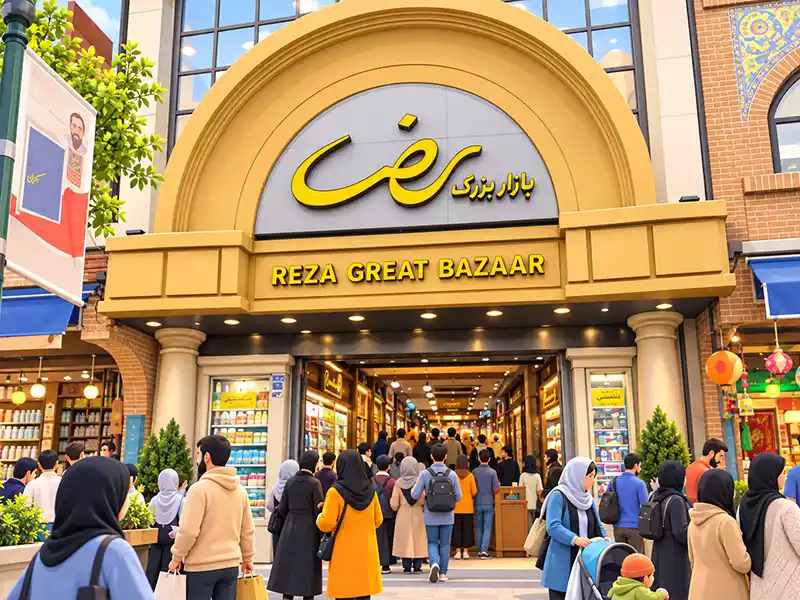 پاساژ های معروف بازار بزرگ تهران : 1. پاساژ رضا