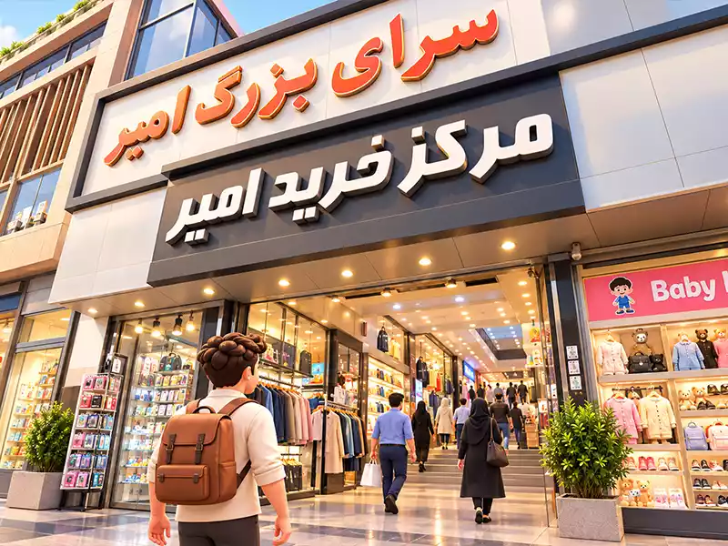 بخش ‌های مختلف بازار تهران : 2. بازار امیر