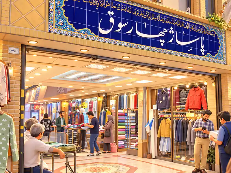 بخش ‌های مختلف بازار تهران : 8. بازار چهار سوق تهران
