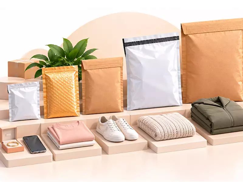 راهنمای انتخاب سایز مناسب پاکت بسته بندی آنلاین شاپ ها