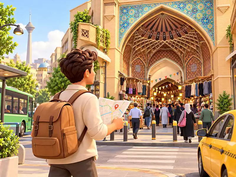 چگونه به بازار بزرگ تهران برویم؟